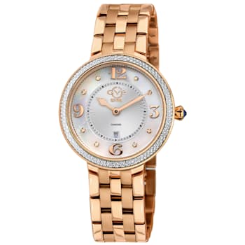 GV2 Womens 12902B Verona Rose Watch
