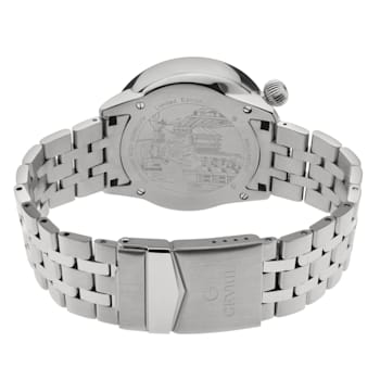 Gevril 48560 Men's Wallabout Solar Compass Swiss Automatic Watch