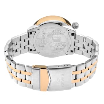 Gevril 48563 Men's Wallabout Solar Compass Swiss Automatic Watch