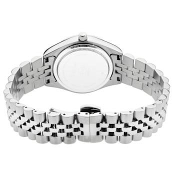 GV2 by Gevril Women's Naples 12405 Swiss Quartz MOP Dial Diamond Watch