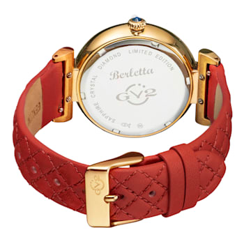 GV2 1501-V4 Women's Berletta Diamond Swiss Quartz Watch