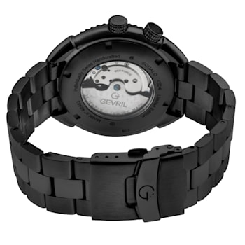 GV2 by Gevril Men's 42403 Squalo Swiss Automatic Ceramic Bezel Diver Watch