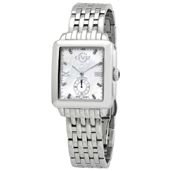 GV2 Bari Women's MOP Dial Stainless Steel Watch