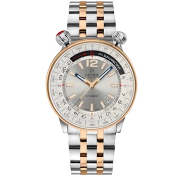 Gevril 48563 Men's Wallabout Solar Compass Swiss Automatic Watch
