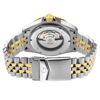 Gevril Men's 42602 Chamber Swiss Automatic Sellita SW200 Ceramic Bezel Watch