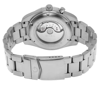 Gevril Men's Lenox Stainless Steel Black Dial Automatic Watch