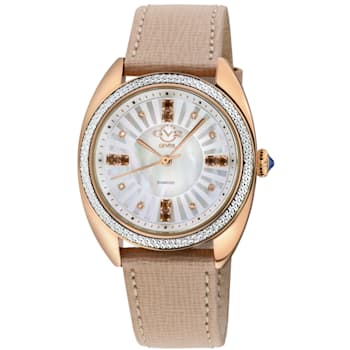 GV2 13103 Palermo Swiss Quartz Diamond Gemstone Watch