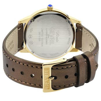 Gevril 13021 Airolo Swiss Quartz Diamond Watch