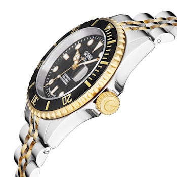 Gevril 4855B Men's Wall Street Stainless Steel Bracelet Watch