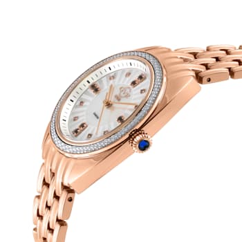 GV2 13103B Palermo Swiss Quartz Diamond Gemstone Watch