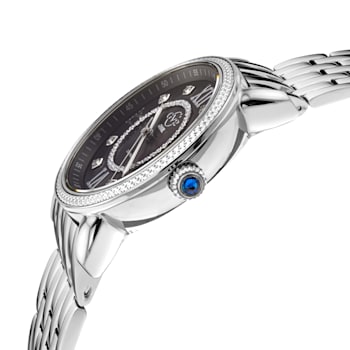 GV2 9861B Women's Marsala Swiss Quartz Diamond Watch