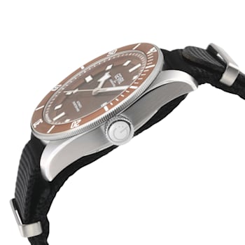 Gevril 48607N Men's Yorkville Brown Dial Steel Watch