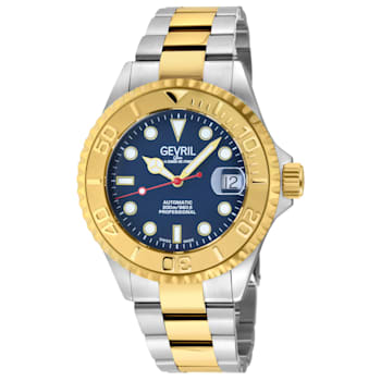 Gevril 4756B Men's Wall Street Swiss Automatic Watch