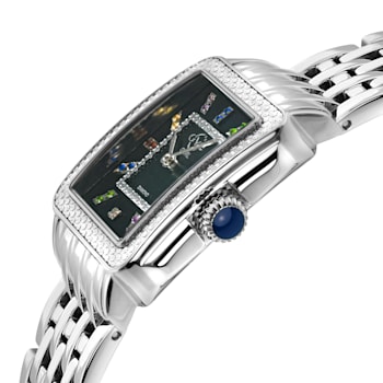 GV2 Womens Padova Gemstone multi color steel Watch