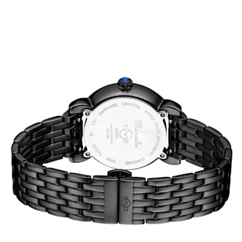 GV2 9852B Women's Marsala Tortoise Swiss Quartz Diamond Watch