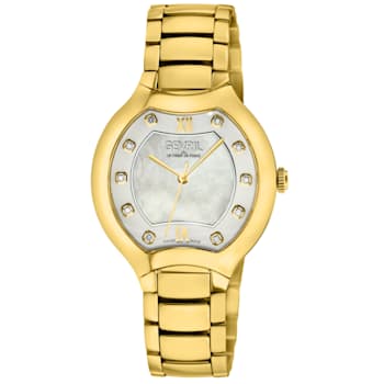 Gevril 10057 Women's Morcote Swiss Quartz Diamond Watch