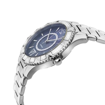 GV2 11710-424 Stainless Steel Women's Venice Blue MOP Dial Diamond Swiss
Quartz Watch