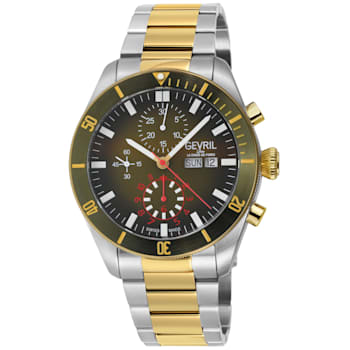 Gevril 48625B Men's Yorkville Chronograph Swiss Automatic Watch