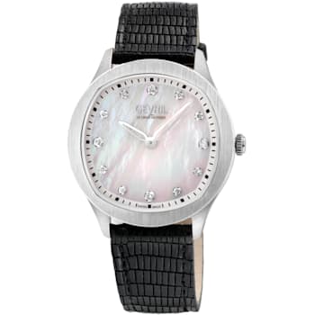 Gevril 10041 Women's Morcote Swiss Quartz Diamond Watch