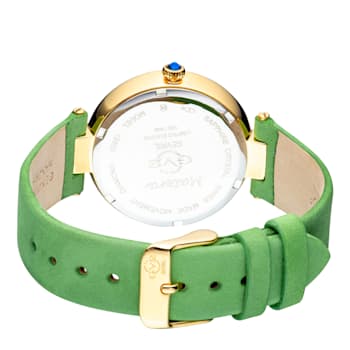 Gv2 By Gevril Women's 12803 Matera Diamonds MOP Dial Green Suede Swiss
Quartz Watch