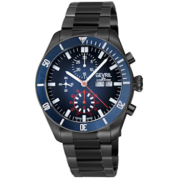 Gevril 48623B Men's Yorkville Chronograph Swiss Automatic Watch