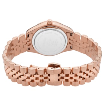 GV2 by Gevril Women's Naples 12403 Swiss Quartz MOP Dial Diamond Watch