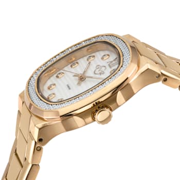 GV2 Potente Lady White MOP dial, 316L Stainless Steel IPRG Diamond
Bracelet Watch