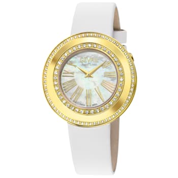 Gevril 12221 Women's Gandria Swiss Quartz Diamond Watch