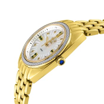 GV2 13105B Palermo Swiss Quartz Diamond Gemstone Watch
