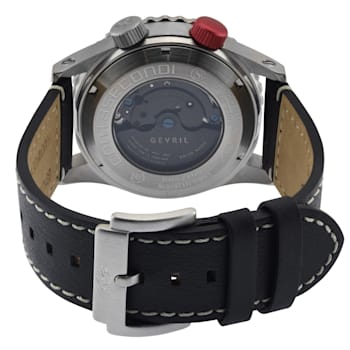 GV2 by Gevril Contasecondi 3505 Men's Swiss Automatic Unidirectional
Bezel Watch