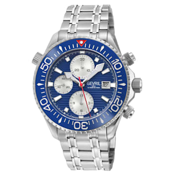 Gevril 48815B Men's Hudson Yards Chronograph Swiss Automatic Watch
