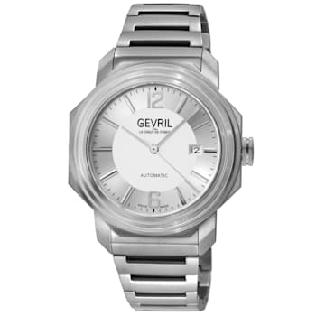 Gevil 46530B Men's Roosevelt Titanium Swiss Automatic Watch