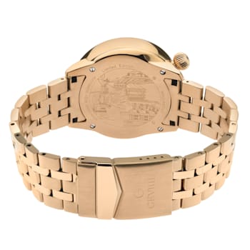 Gevril 48564 Men's Wallabout Solar Compass Swiss Automatic Watch