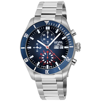 Gevril 48621B Men's Yorkville Chronograph Swiss Automatic Watch