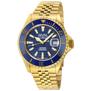 Gevril 42604 Men's Chambers Swiss Automatic Watch