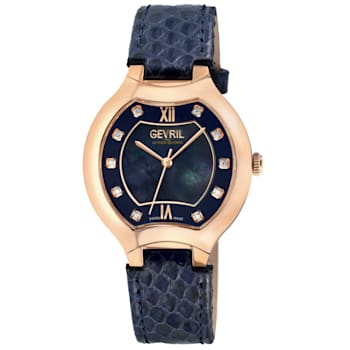Gevril 11053 Lugano Swiss Quartz Diamond Watch