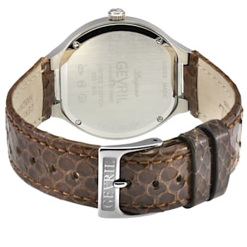 Gevril 11041 Lugano Swiss Quartz Diamond Watch