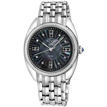 GV2 13100B Palermo Swiss Quartz Diamond Gemstone Watch