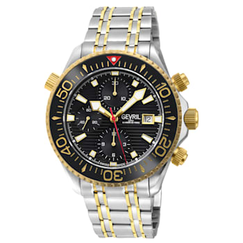 Gevril 48812B Men's Hudson Yards Chronograph Swiss Automatic Watch