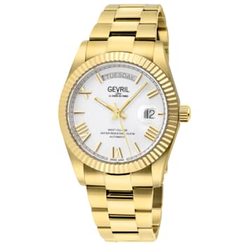 Gevril 48952B Men's West Village Swiss Automatic Watch