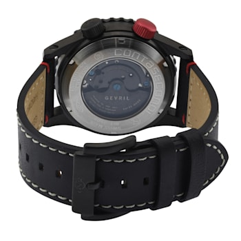 GV2 by Gevril Contasecondi 3508 Men's Swiss Automatic Unidirectional
Bezel Watch