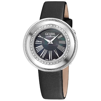 Gevril 12147 Women's Gandria Swiss Quartz Diamond Watch