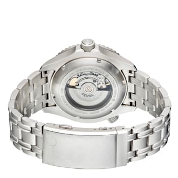 Gevril Men 48801 Hudson Yards Swiss Automatic Diver Rotating Ceramic
Bezel Watch