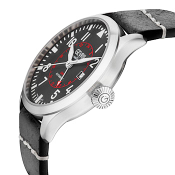 Gevril 44503 Men's Vaughn Swiss Automatic GMT Watch