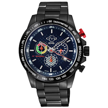 GV2 Men's Scuderia Blue Dial Chronograph Date Watch