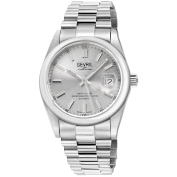 Gevril 48930B Men's West Village Swiss Automatic Watch