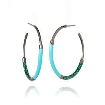 MCL Design Orbit Hoop Earrings