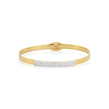 14K Gold 0.50 ct. tw. Diamond Bangle