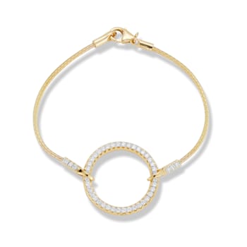 14K Gold 0.78 ct. tw. Diamond Mesh Bracelet