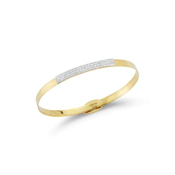 14K Gold 0.50 ct. tw. Diamond Bangle